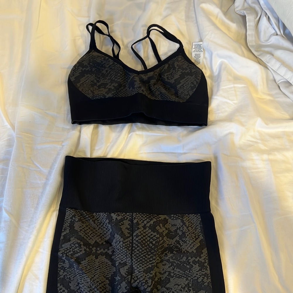 Joy Lab leggings and sports bra